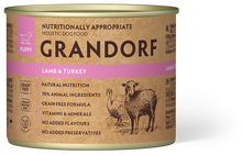 Įkelti vaizdą į galerijos rodinį, Grandorf konservai šuniukams su ĖRIENA IR KALAKUTIENA, 200g