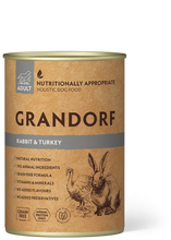 Įkelti vaizdą į galerijos rodinį, Grandorf šunų konservai su TRIUŠIENA IR KALAKUTIENA, 400g