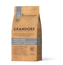 Įkelti vaizdą į galerijos rodinį, Grandorf Triušiena ir Saldi Bulvė - sausas maistas SUAUGUSIEMS VISŲ VEISLIŲ ŠUNIMS 1kg