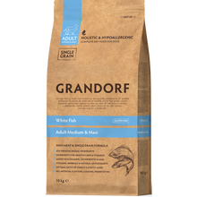Įkelti vaizdą į galerijos rodinį, Grandorf Balta Žuvis - SUAUGUSIEMS VIDUTINIŲ IR DIDELIŲ VEISLIŲ ŠUNIMS 10kg
