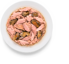 Įkelti vaizdą į galerijos rodinį, Grandorf kačių konservai su TUNO FILE IR MIDIJOMIS